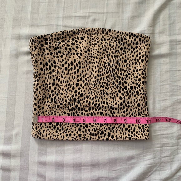 Brandy cheetah print tube top!!! - Picture 2 of 3